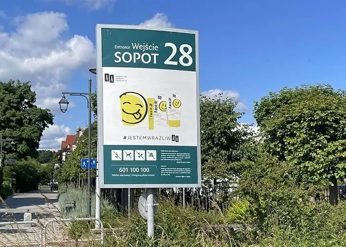 Nowoczesny W Sopocie Апартаменти